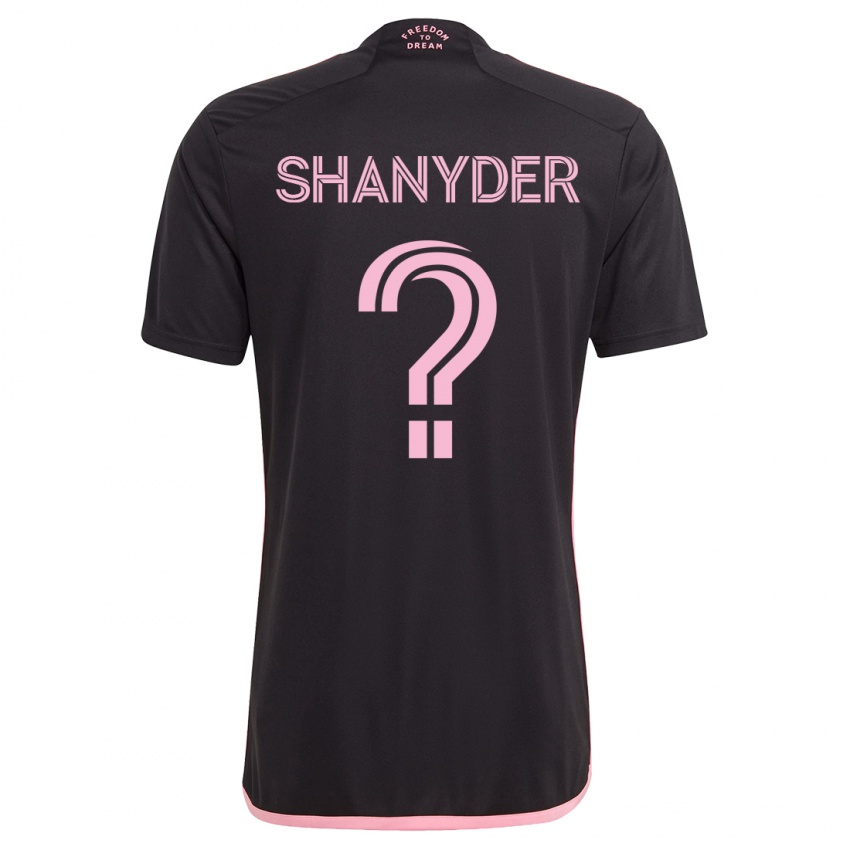 Niño Camiseta Shanyder Borgelin #0 Negro 2ª Equipación 2023/24 La Camisa México