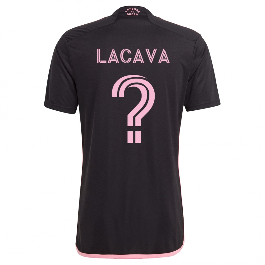 Niño Camiseta Jake Lacava #0 Negro 2ª Equipación 2023/24 La Camisa México