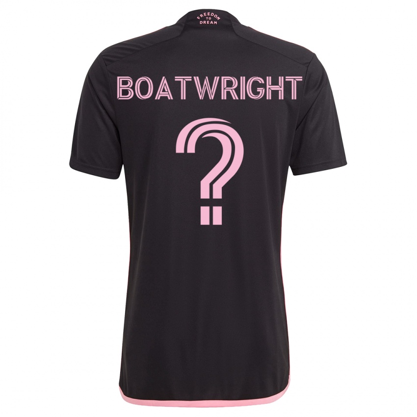 Niño Camiseta Israel Boatwright #0 Negro 2ª Equipación 2023/24 La Camisa México