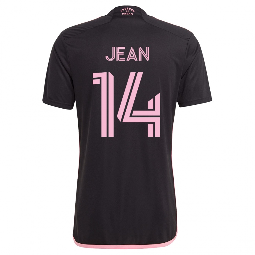 Niño Camiseta Corentin Jean #14 Negro 2ª Equipación 2023/24 La Camisa México
