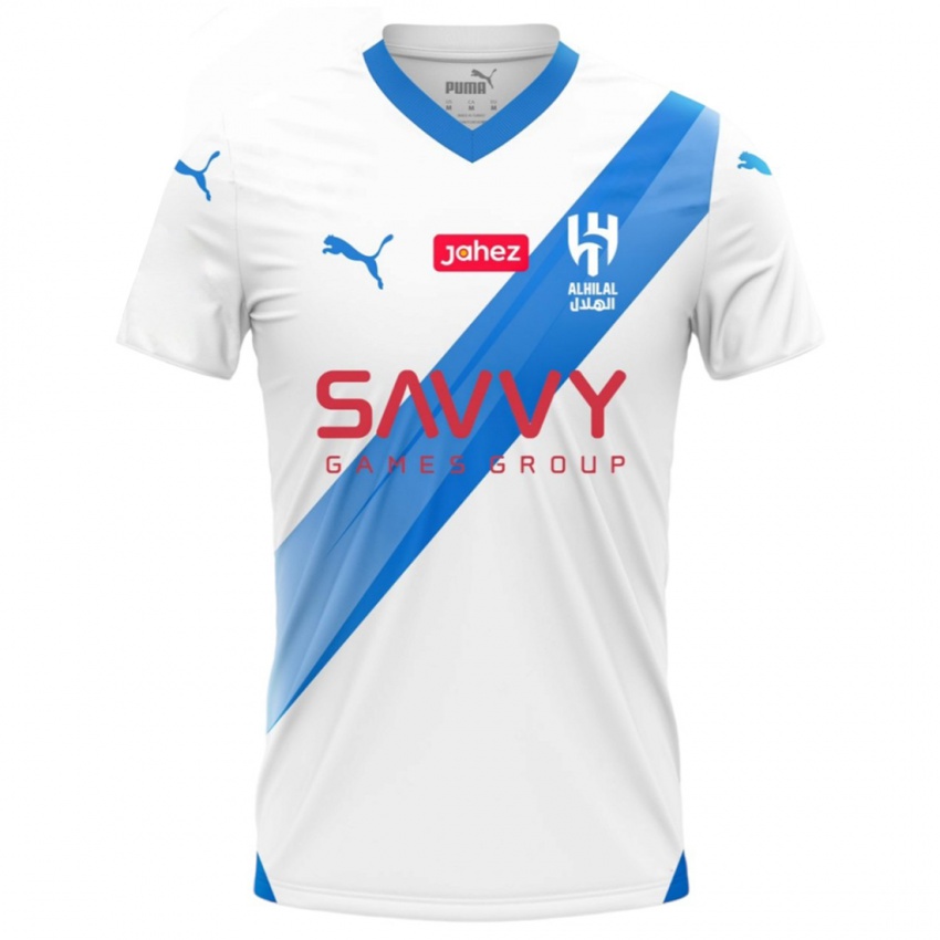 Niño Camiseta Aleksandar Mitrovic #9 Blanco 2ª Equipación 2023/24 La Camisa México