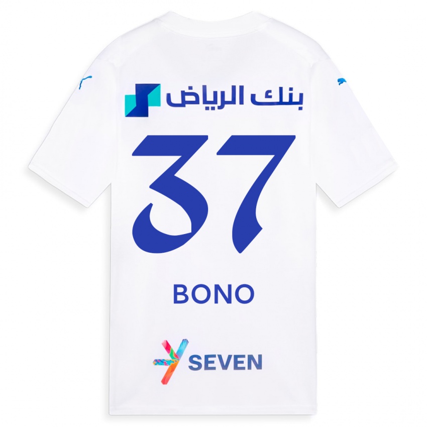 Niño Camiseta Bono #37 Blanco 2ª Equipación 2023/24 La Camisa México