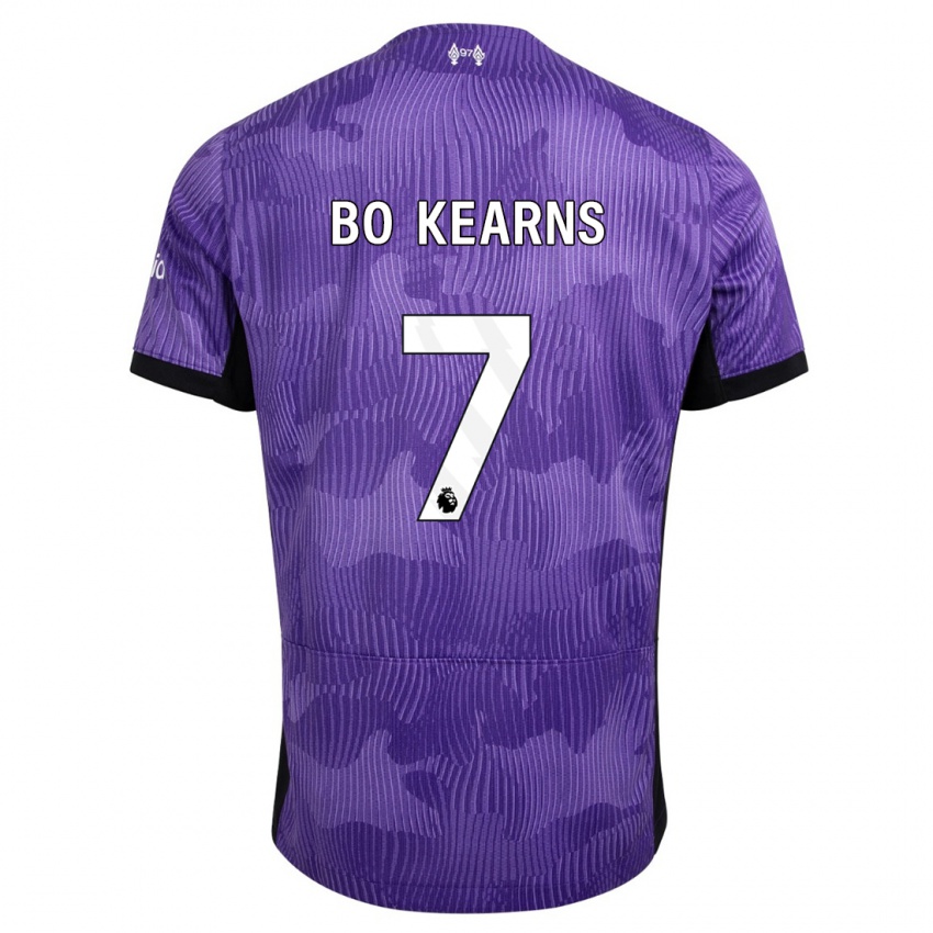 Niño Camiseta Missy Bo Kearns #7 Púrpura Equipación Tercera 2023/24 La Camisa México