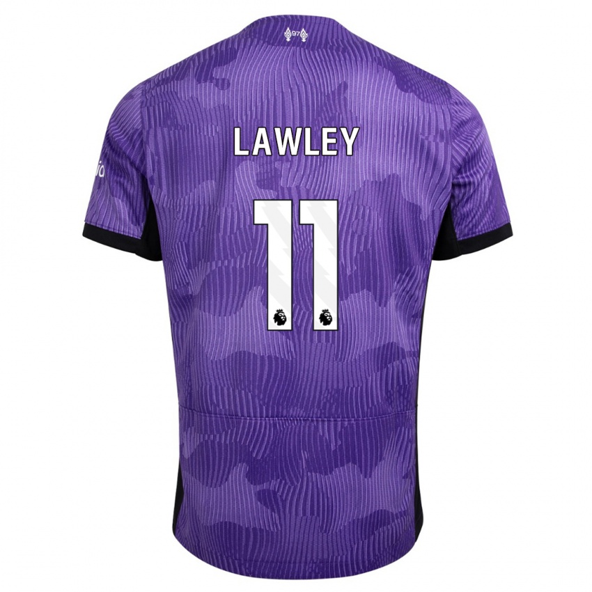 Niño Camiseta Melissa Lawley #11 Púrpura Equipación Tercera 2023/24 La Camisa México