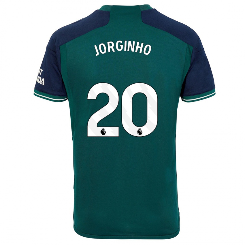 Niño Camiseta Jorginho #20 Verde Equipación Tercera 2023/24 La Camisa México