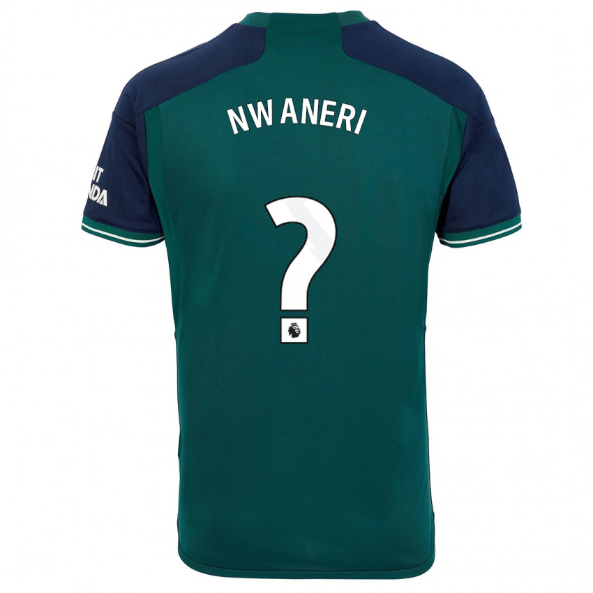 Niño Camiseta Ethan Nwaneri #0 Verde Equipación Tercera 2023/24 La Camisa México