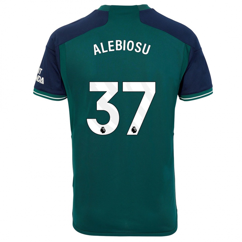 Niño Camiseta Ryan Alebiosu #37 Verde Equipación Tercera 2023/24 La Camisa México