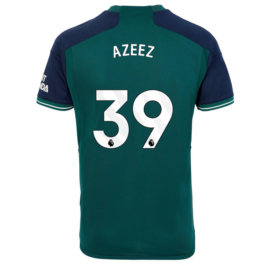 Niño Camiseta Miguel Azeez #39 Verde Equipación Tercera 2023/24 La Camisa México