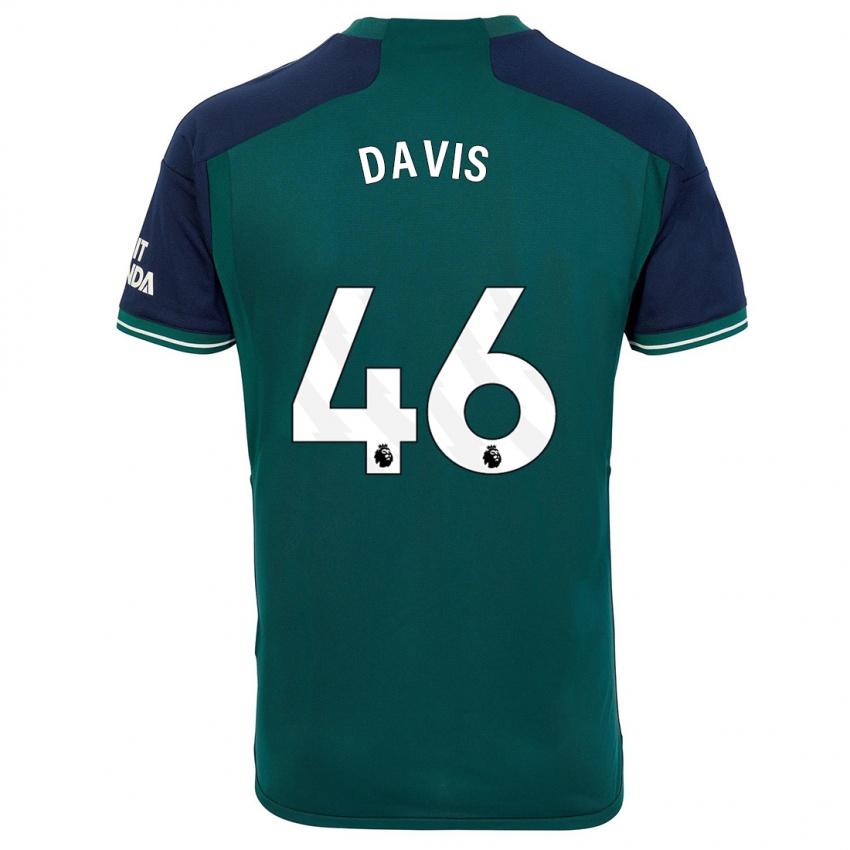 Niño Camiseta Timi Davis #46 Verde Equipación Tercera 2023/24 La Camisa México