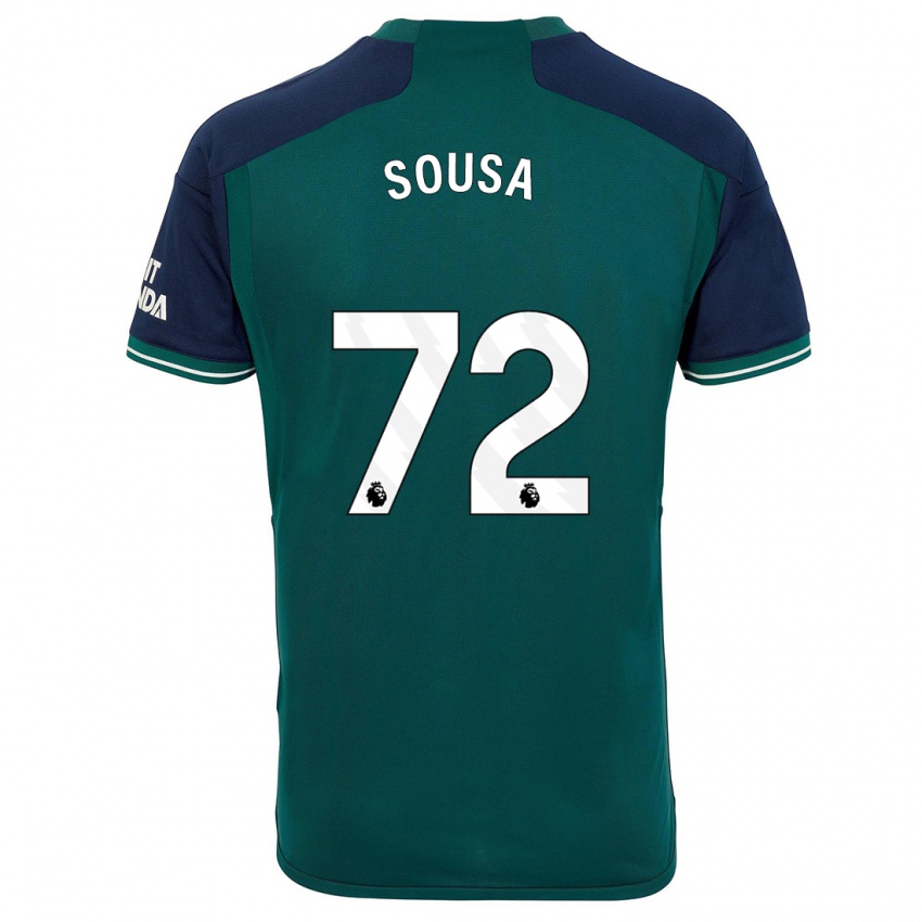 Niño Camiseta Lino Sousa #72 Verde Equipación Tercera 2023/24 La Camisa México