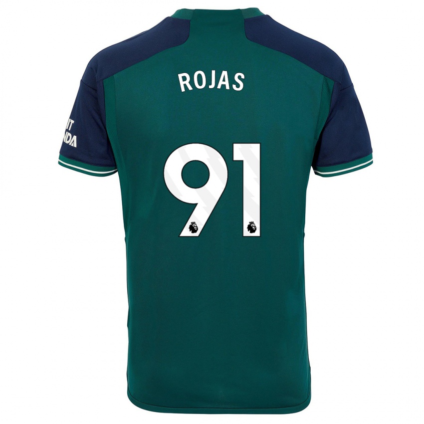 Niño Camiseta Alexei Rojas #91 Verde Equipación Tercera 2023/24 La Camisa México