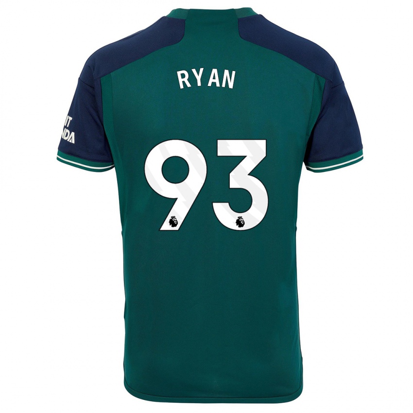 Niño Camiseta Kamarni Ryan #93 Verde Equipación Tercera 2023/24 La Camisa México