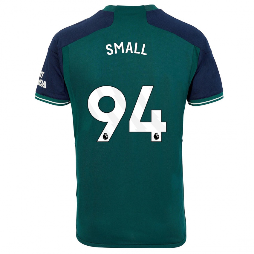 Niño Camiseta Coby Small #94 Verde Equipación Tercera 2023/24 La Camisa México