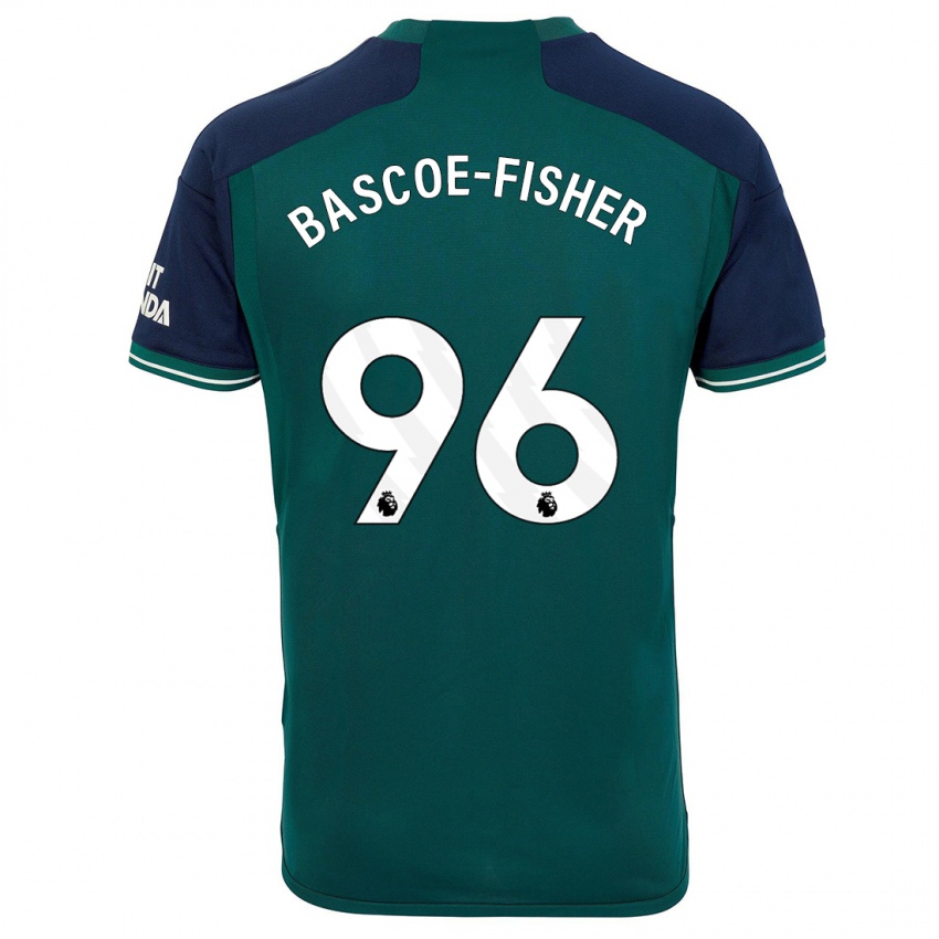 Niño Camiseta Jakai Bascoe-Fisher #96 Verde Equipación Tercera 2023/24 La Camisa México