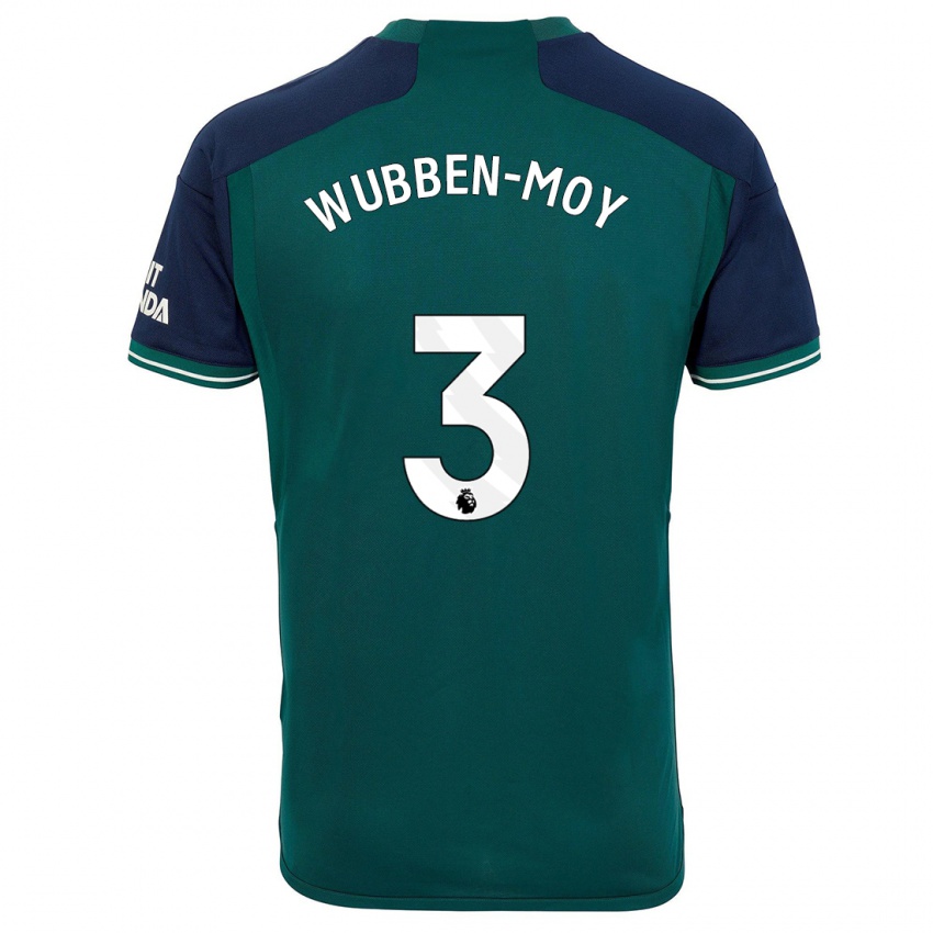 Niño Camiseta Lotte Wubben-Moy #3 Verde Equipación Tercera 2023/24 La Camisa México