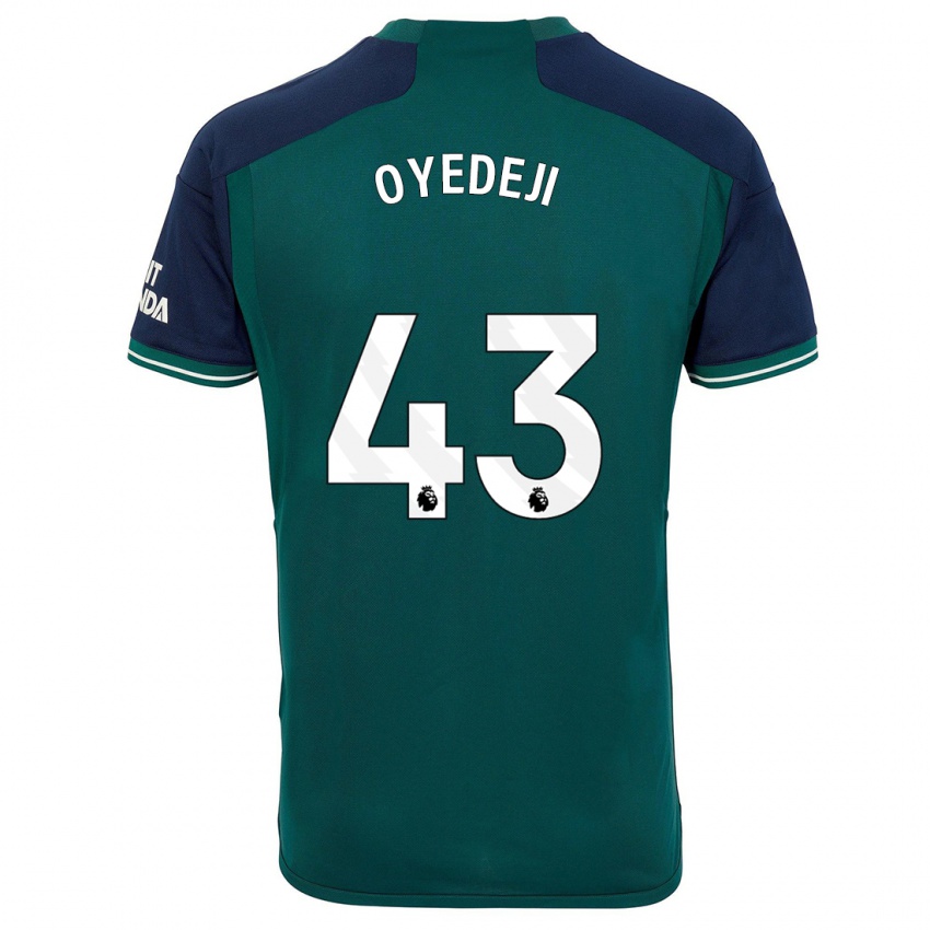 Niño Camiseta Nathan Butler Oyedeji #43 Verde Equipación Tercera 2023/24 La Camisa México