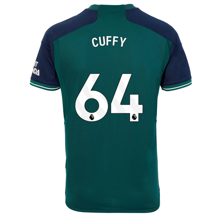 Niño Camiseta Brooke Norton Cuffy #64 Verde Equipación Tercera 2023/24 La Camisa México