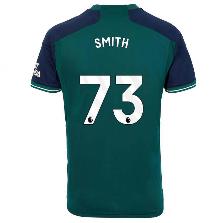 Niño Camiseta Tom Smith #73 Verde Equipación Tercera 2023/24 La Camisa México