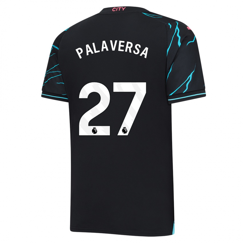 Niño Camiseta Ante Palaversa #27 Azul Oscuro Equipación Tercera 2023/24 La Camisa México