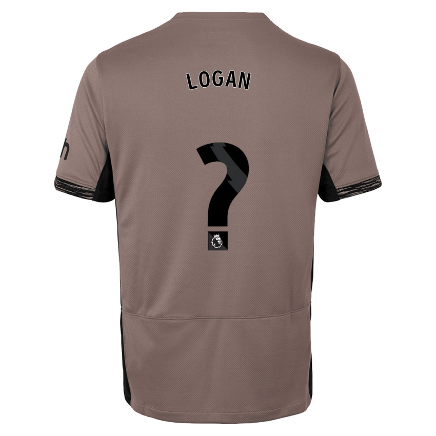 Niño Camiseta Calum Logan #0 Beige Obscuro Equipación Tercera 2023/24 La Camisa México