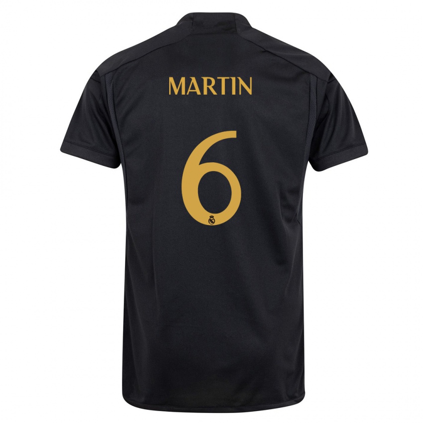 Niño Camiseta Mario Martin #6 Negro Equipación Tercera 2023/24 La Camisa México