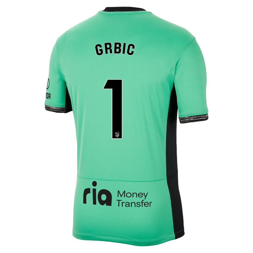 Niño Camiseta Ivo Grbic #1 Primavera Verde Equipación Tercera 2023/24 La Camisa México