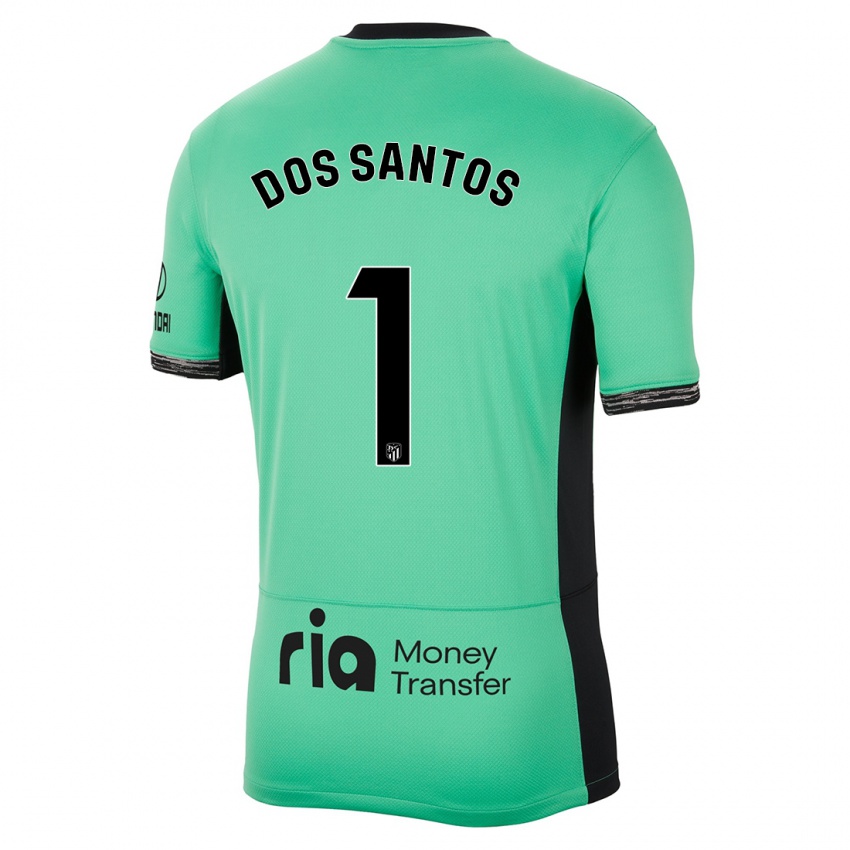 Niño Camiseta Alex Dos Santos #1 Primavera Verde Equipación Tercera 2023/24 La Camisa México