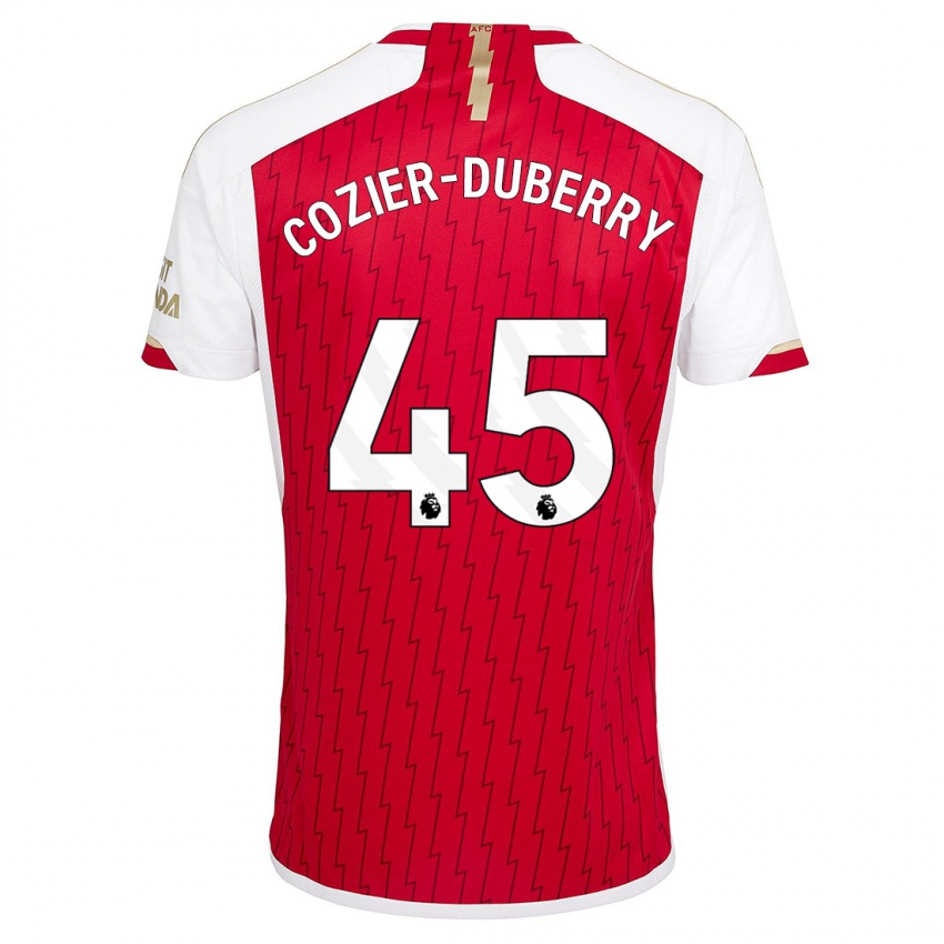 Hombre Camiseta Amario Cozier-Duberry #45 Rojo 1ª Equipación 2023/24 La Camisa México