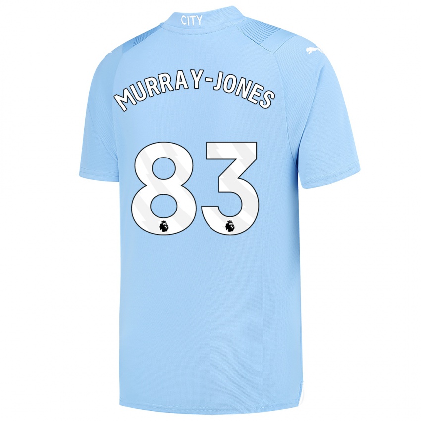 Hombre Camiseta George Murray-Jones #83 Azul Claro 1ª Equipación 2023/24 La Camisa México