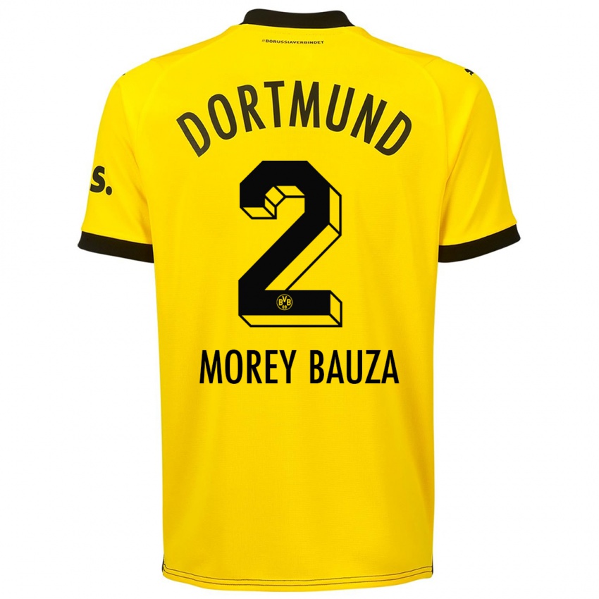 Hombre Camiseta Mateu Morey Bauza #2 Amarillo 1ª Equipación 2023/24 La Camisa México
