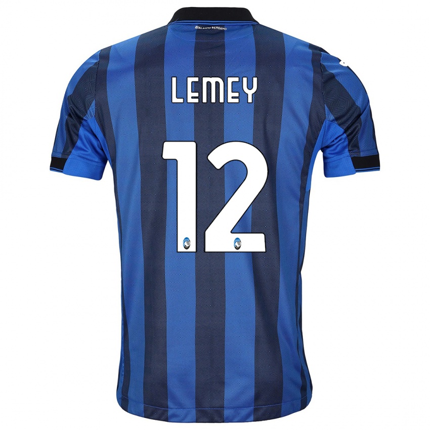 Hombre Camiseta Diede Lemey #12 Azul Negro 1ª Equipación 2023/24 La Camisa México