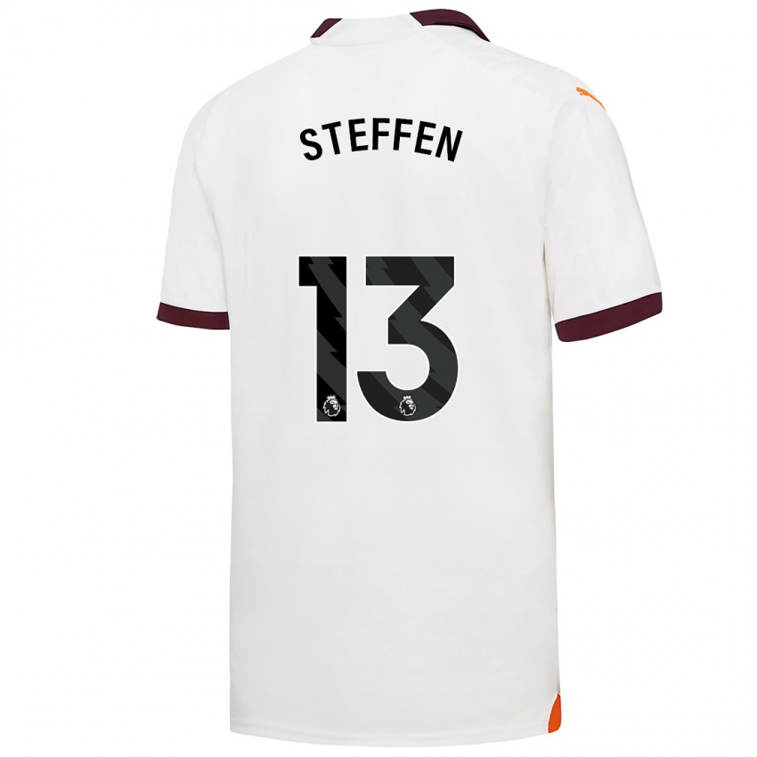 Hombre Camiseta Zack Steffen #13 Blanco 2ª Equipación 2023/24 La Camisa México