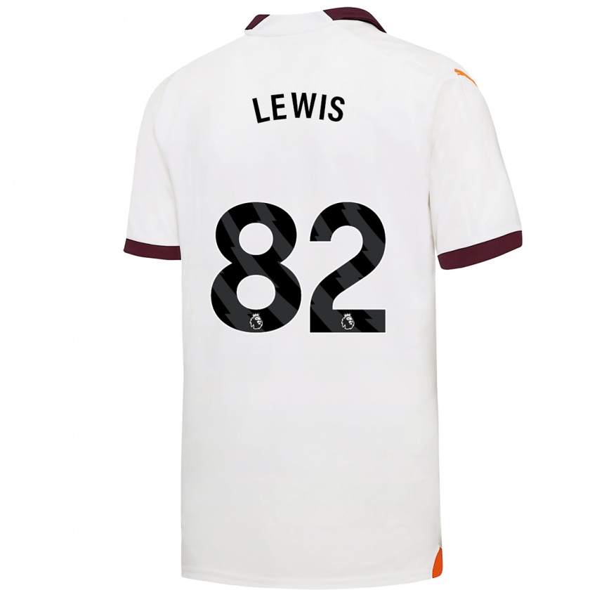 Hombre Camiseta Rico Lewis #82 Blanco 2ª Equipación 2023/24 La Camisa México