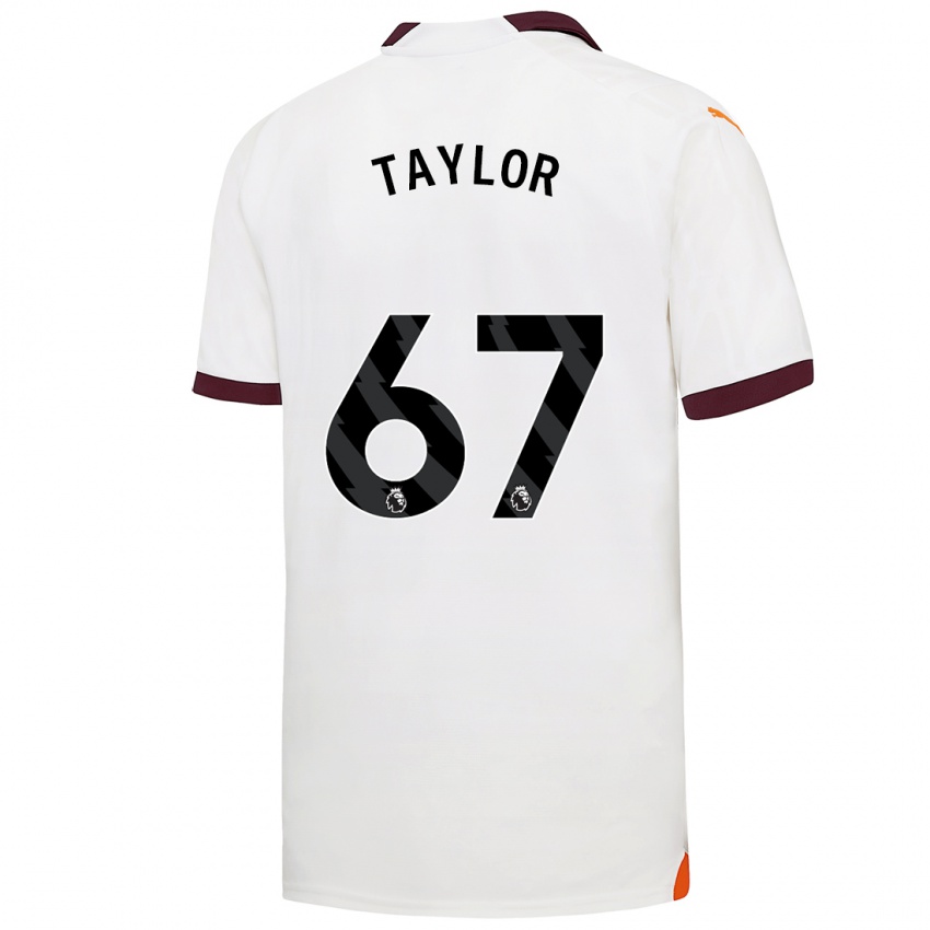 Hombre Camiseta Kane Taylor #67 Blanco 2ª Equipación 2023/24 La Camisa México