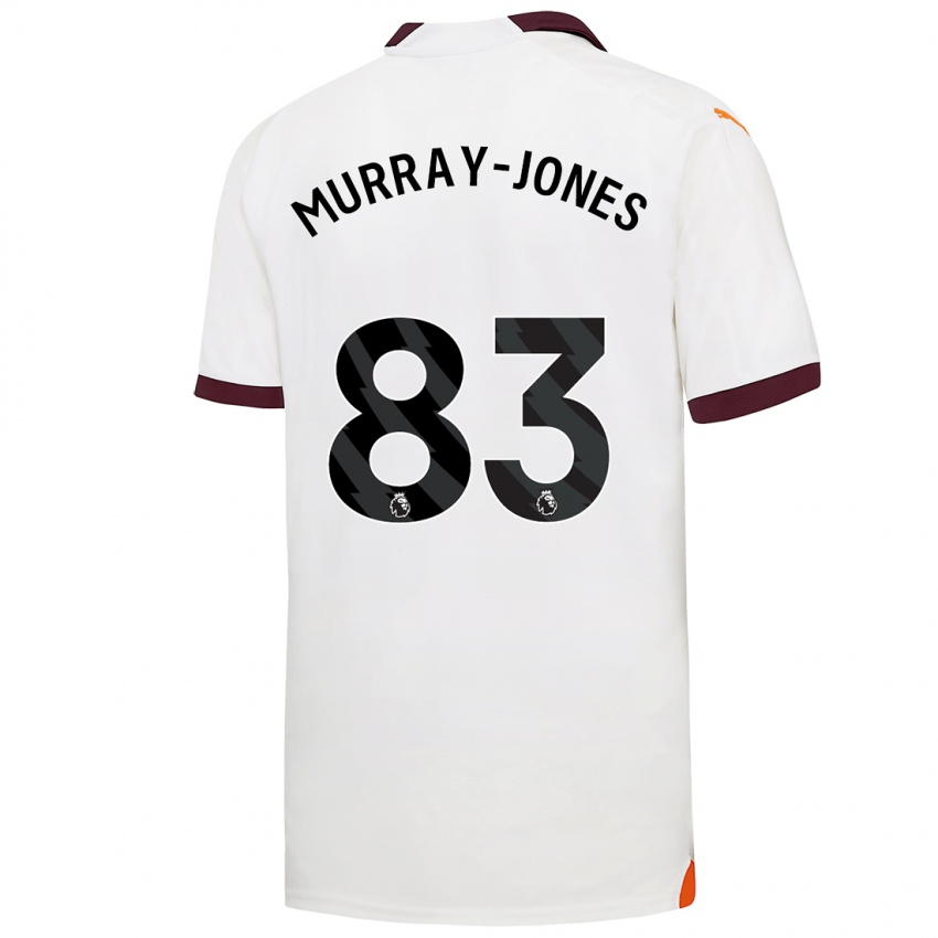 Hombre Camiseta George Murray-Jones #83 Blanco 2ª Equipación 2023/24 La Camisa México