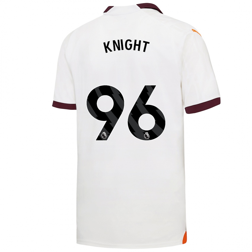 Hombre Camiseta Ben Knight #96 Blanco 2ª Equipación 2023/24 La Camisa México