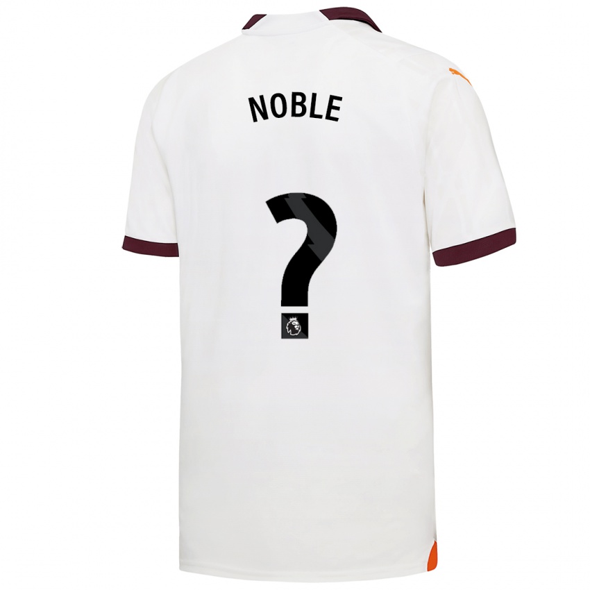 Hombre Camiseta Kian Noble #0 Blanco 2ª Equipación 2023/24 La Camisa México