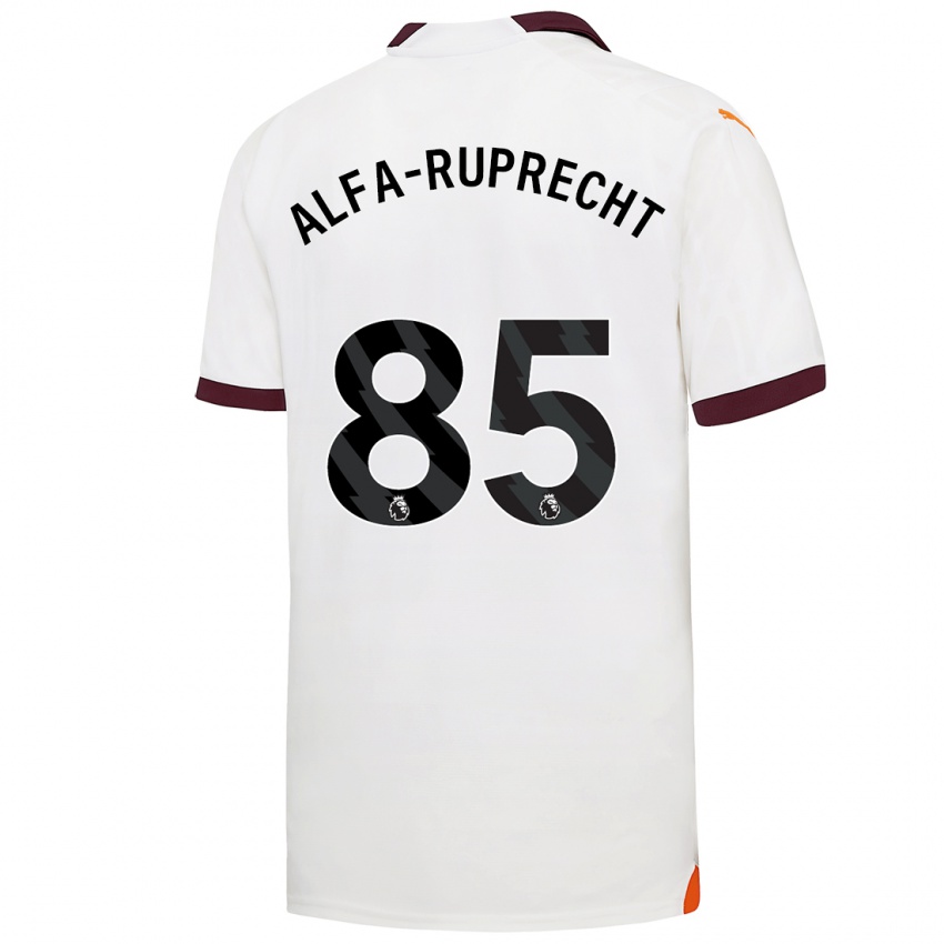 Hombre Camiseta Farid Alfa-Ruprecht #85 Blanco 2ª Equipación 2023/24 La Camisa México