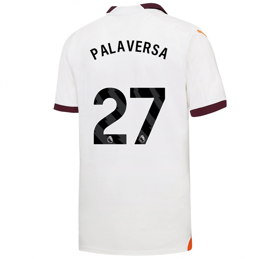 Hombre Camiseta Ante Palaversa #27 Blanco 2ª Equipación 2023/24 La Camisa México