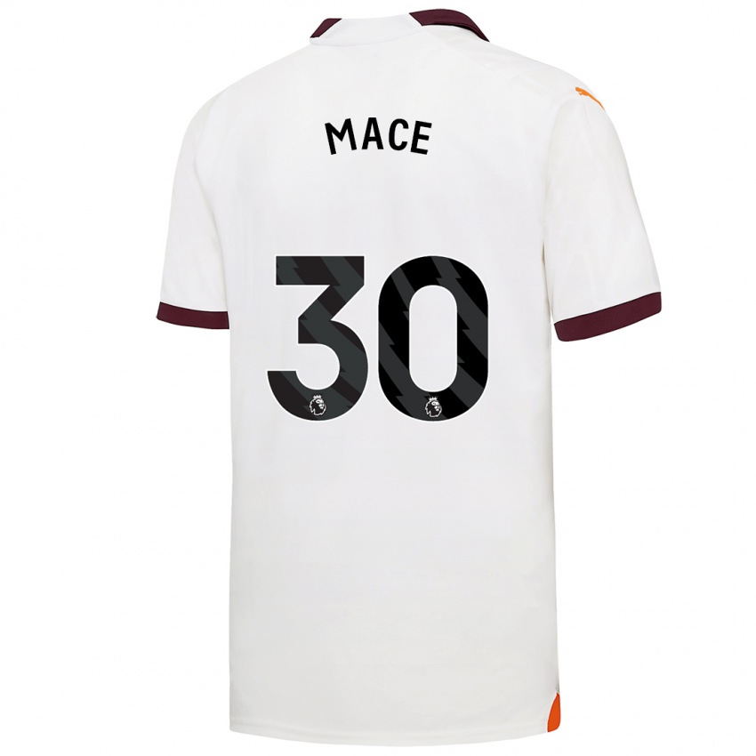 Hombre Camiseta Ruby Mace #30 Blanco 2ª Equipación 2023/24 La Camisa México