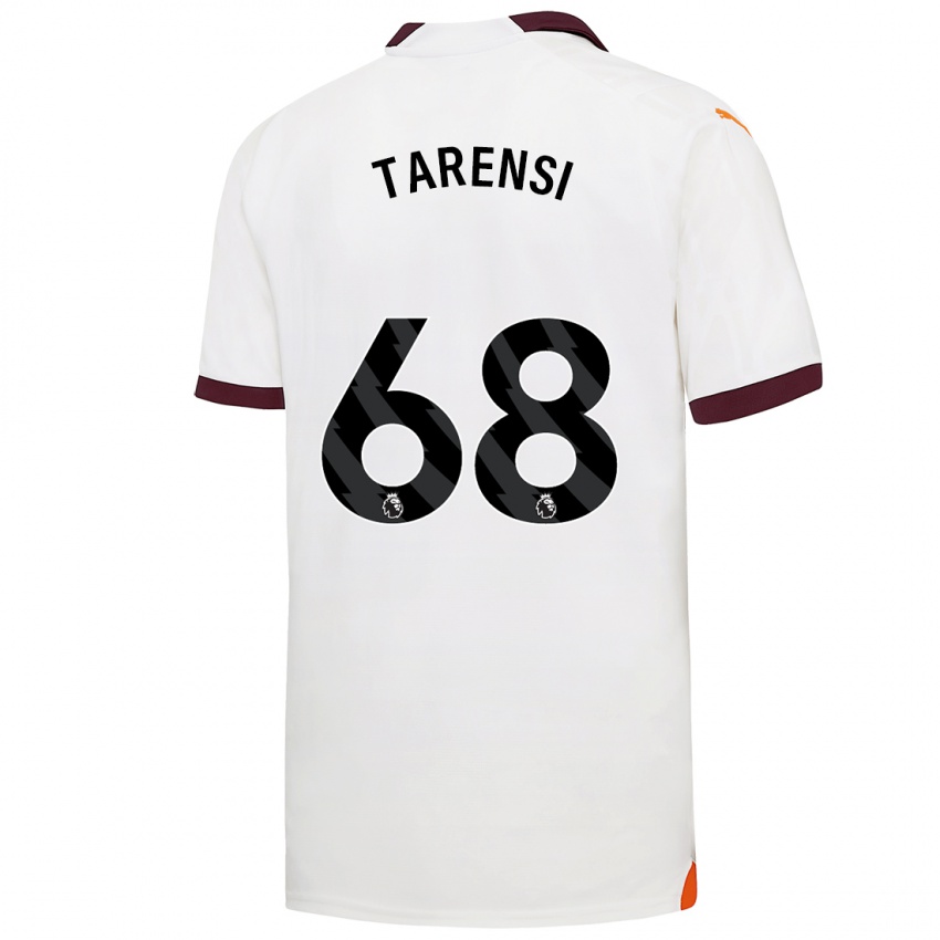 Hombre Camiseta Oscar Tarensi #68 Blanco 2ª Equipación 2023/24 La Camisa México