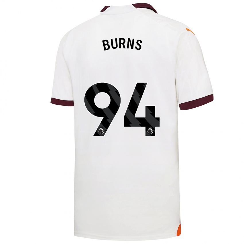 Hombre Camiseta Finley Burns #94 Blanco 2ª Equipación 2023/24 La Camisa México