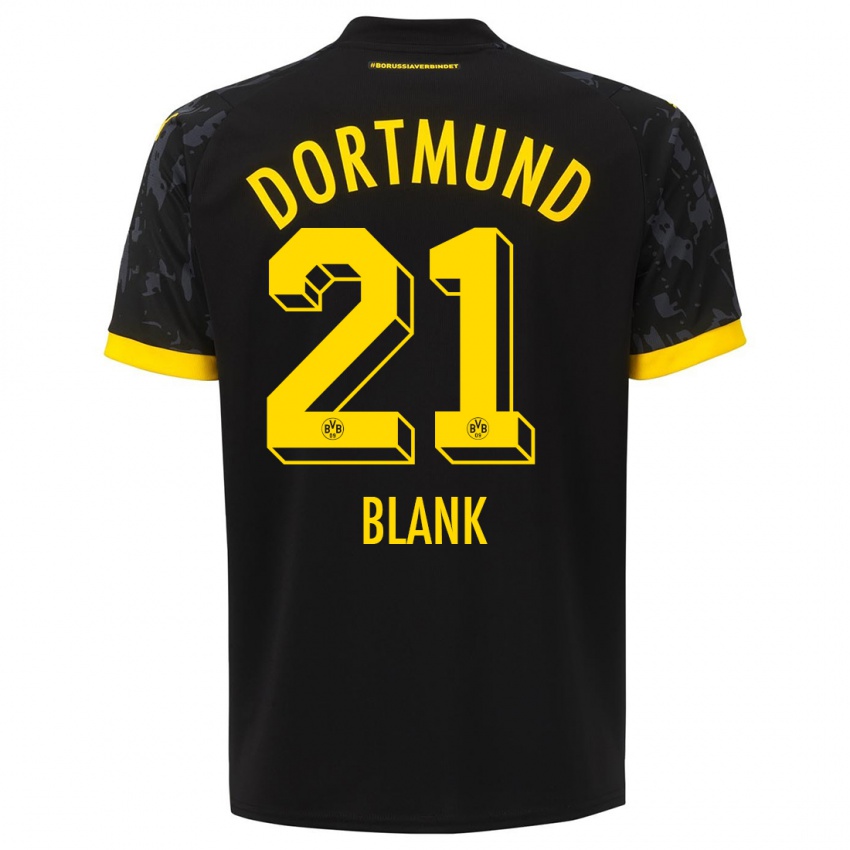 Hombre Camiseta Hendry Blank #21 Negro 2ª Equipación 2023/24 La Camisa México