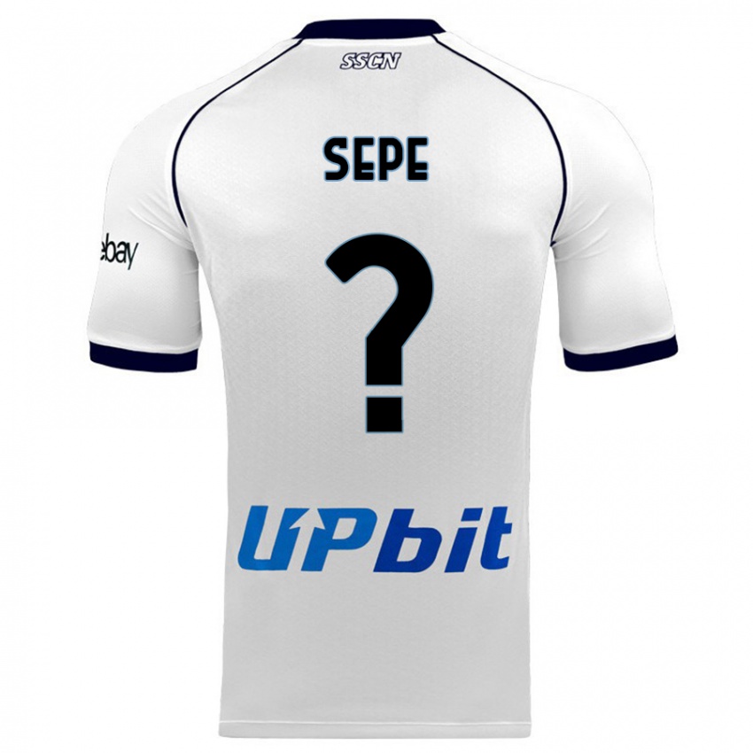 Hombre Camiseta Mauro Sepe #0 Blanco 2ª Equipación 2023/24 La Camisa México