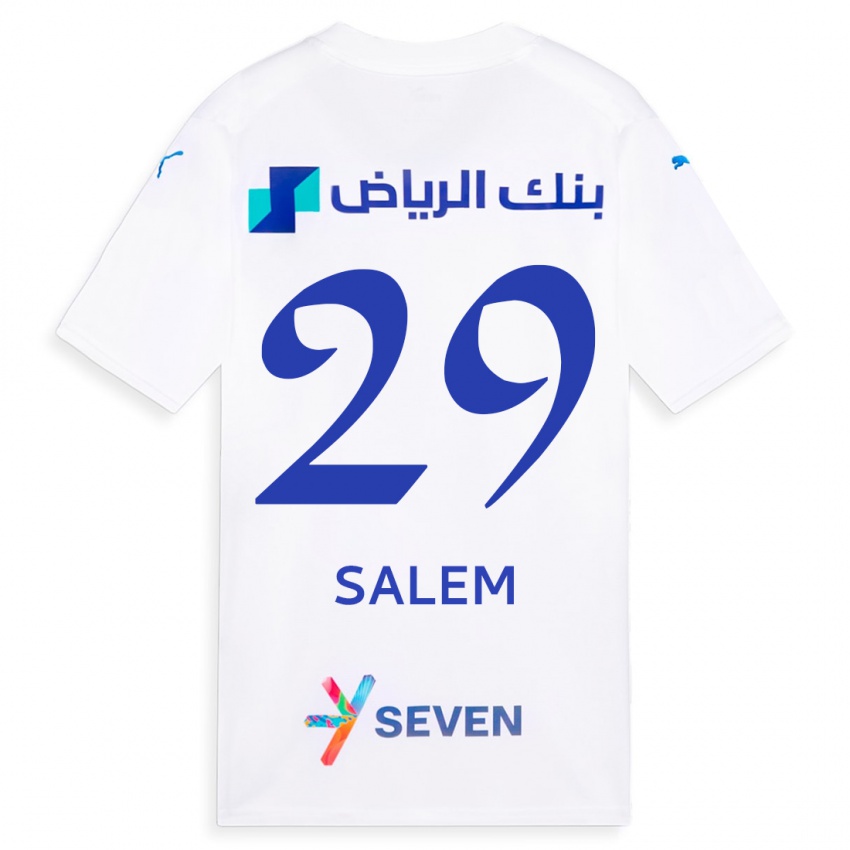 Hombre Camiseta Salem Al-Dawsari #29 Blanco 2ª Equipación 2023/24 La Camisa México