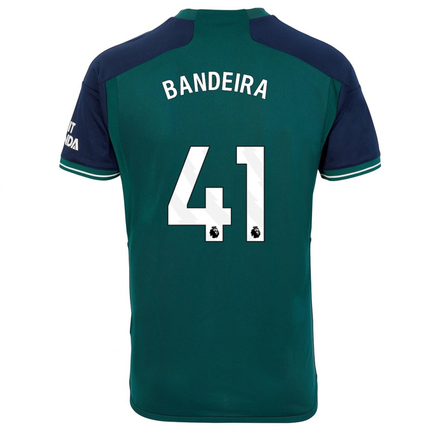 Hombre Camiseta Mauro Bandeira #41 Verde Equipación Tercera 2023/24 La Camisa México