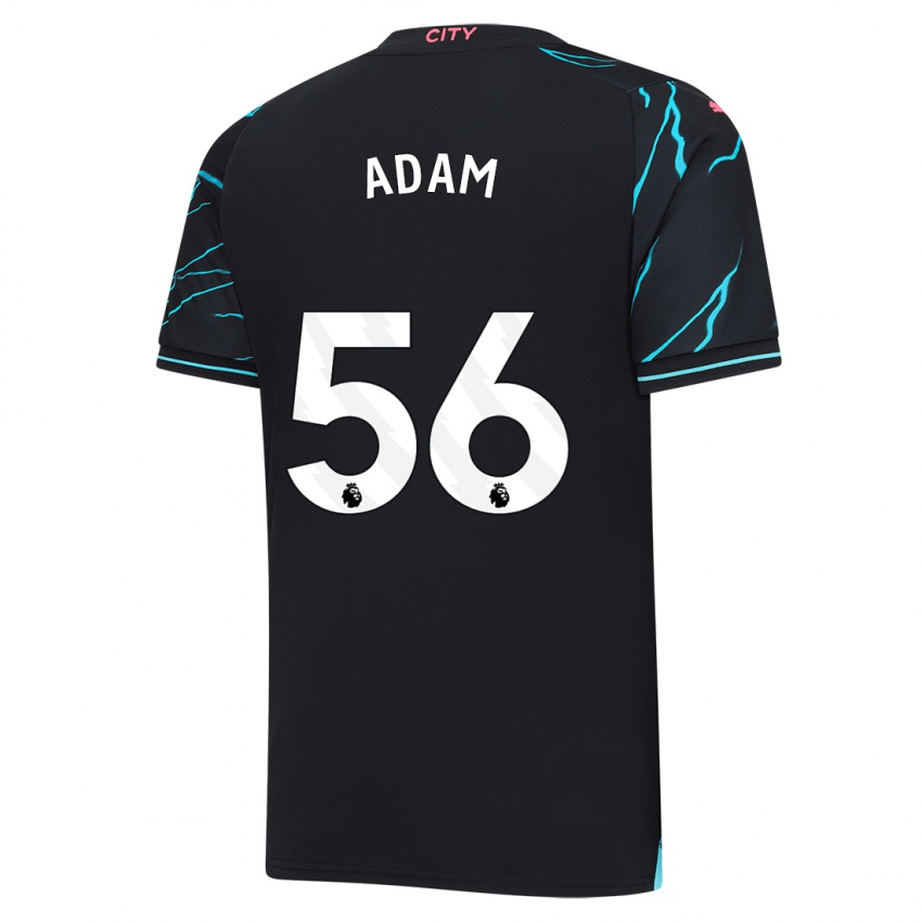 Hombre Camiseta Josh Adam #56 Azul Oscuro Equipación Tercera 2023/24 La Camisa México