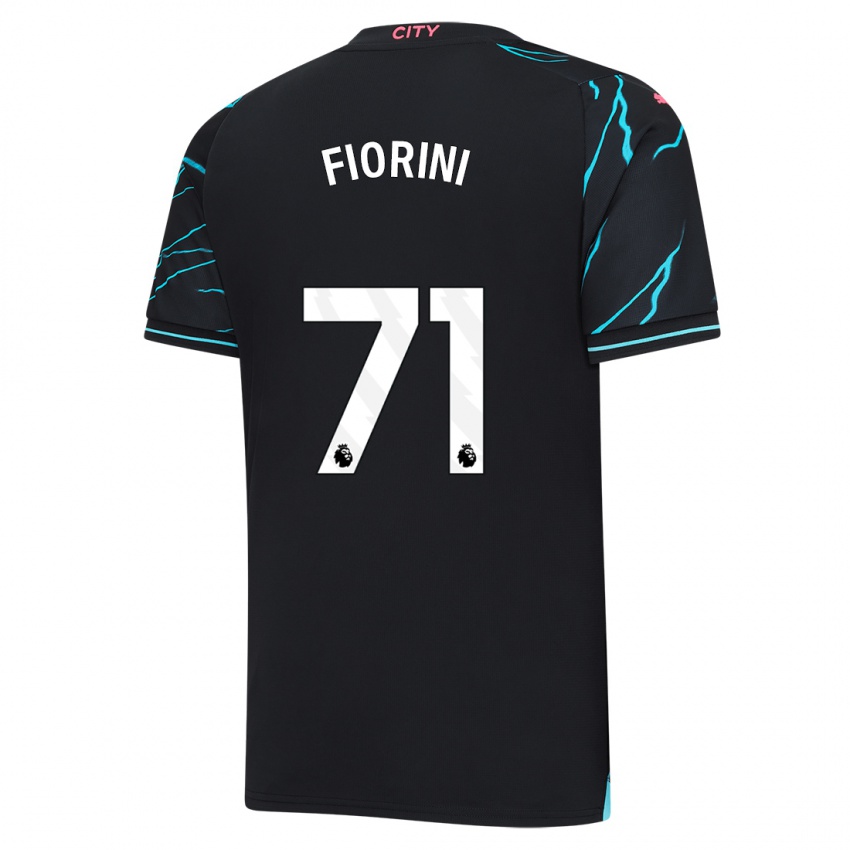 Hombre Camiseta Lewis Fiorini #71 Azul Oscuro Equipación Tercera 2023/24 La Camisa México