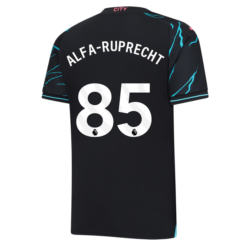 Hombre Camiseta Farid Alfa-Ruprecht #85 Azul Oscuro Equipación Tercera 2023/24 La Camisa México