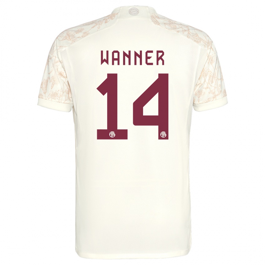 Hombre Camiseta Paul Wanner #14 Blanquecino Equipación Tercera 2023/24 La Camisa México